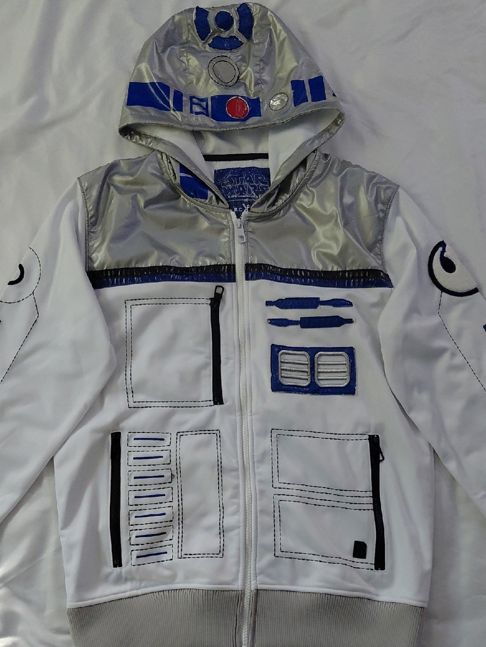 Marc Eckō Cut & Sew Star Wars R2-D2 Jacket Y2K Mens M